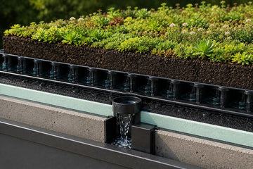 Green Roof Drainage & Water Storage
